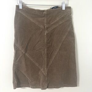 Zinc Corduroy Mini Skirt